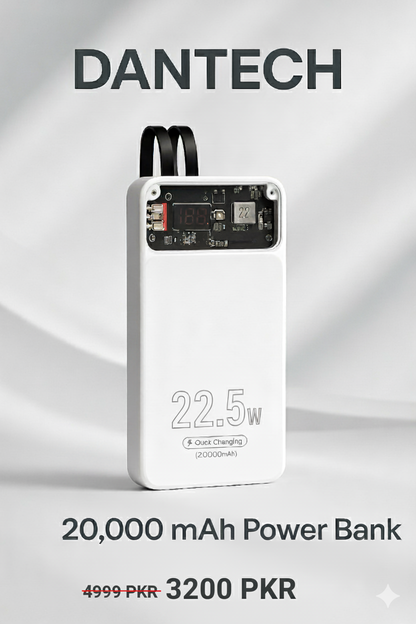 Rock 22.5W Super Fast Charge 20000mAh