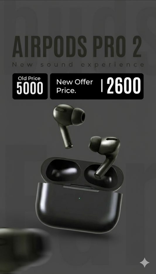 Black Airpods Pro 2 ANC
